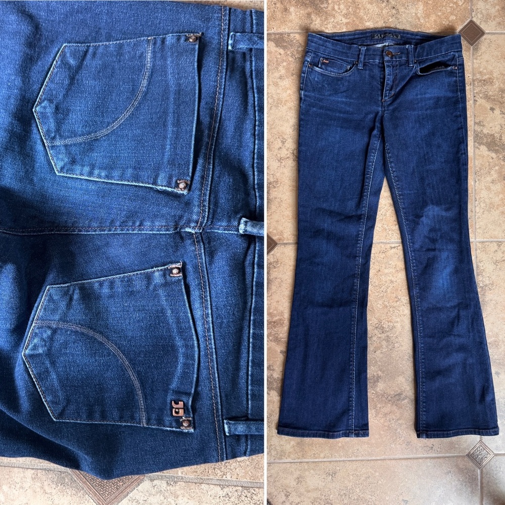 Joes Jeans dark wash low rise